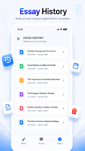 Essay History
